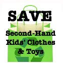 Make Second Hand Kid's Clothes Legal! Logo