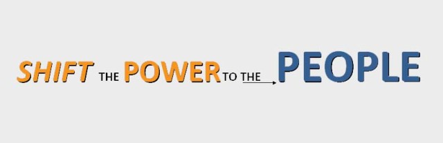 Shift the Power to the People Logo