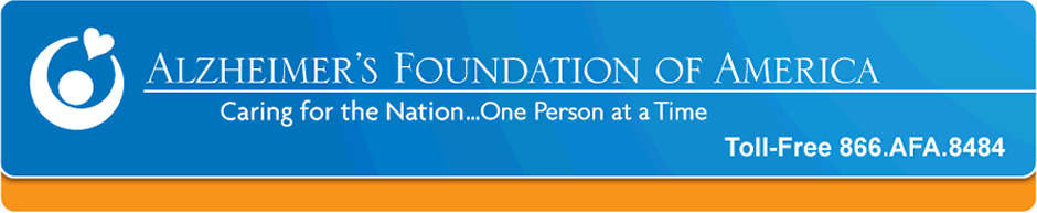Alzheimer's Foundation of America Logo