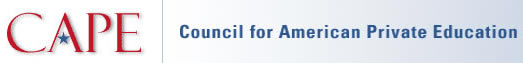 Council for American Private Education (CAPE) Logo